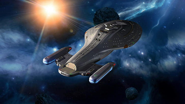 Star Trek Voyager 8k Taustakuva Voy Ships 4k Wallpaper