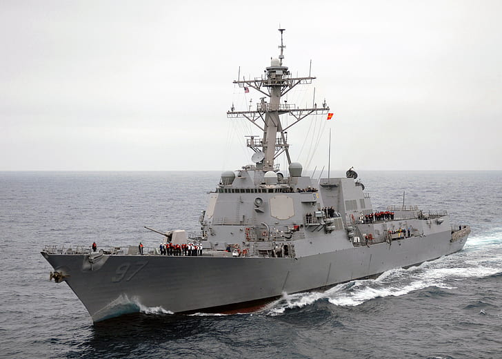 Warships, United States Navy, Destroyer, USS Halsey (DDG-97)