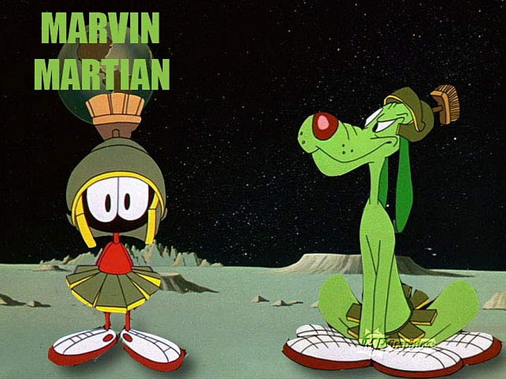 Baby Marvin The Martian Wallpaper