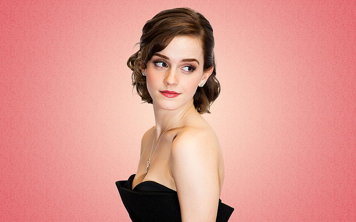 Cute Emma Watson Hot Cleavage, Emma Watson, Female celebrities, HD wallpaper