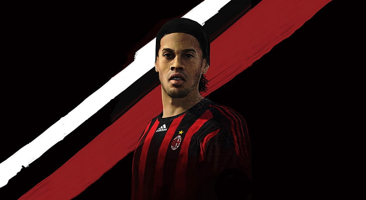 Fifa 10, men's red and black Adidas jersey, Games, Other Games, HD wallpaper