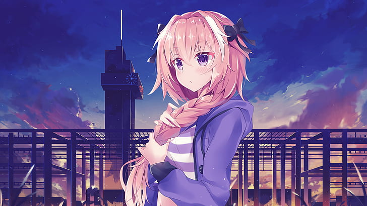Fate Series, Fate/Apocrypha, Astolfo (Fate/Apocrypha), Pink Hair