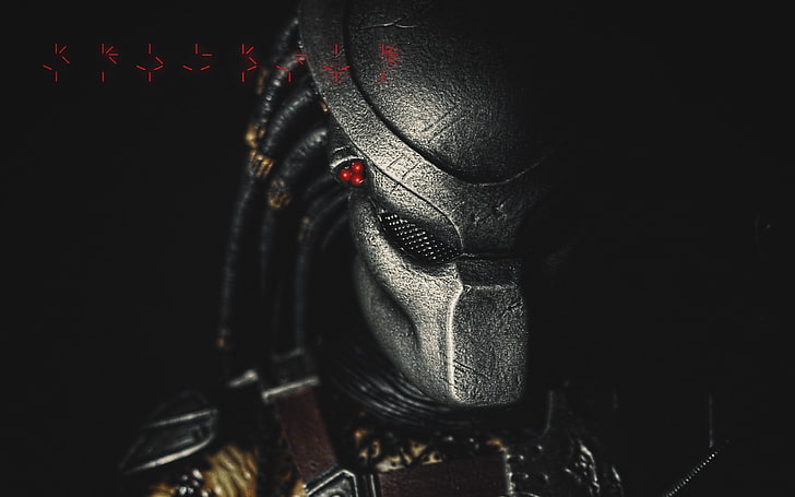 Predator wallpaper, being, characters, mask, helmet, thing, black Color, HD wallpaper