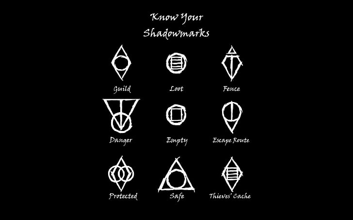 know your shadow marks text, know your shadowmarks illustration, HD wallpaper