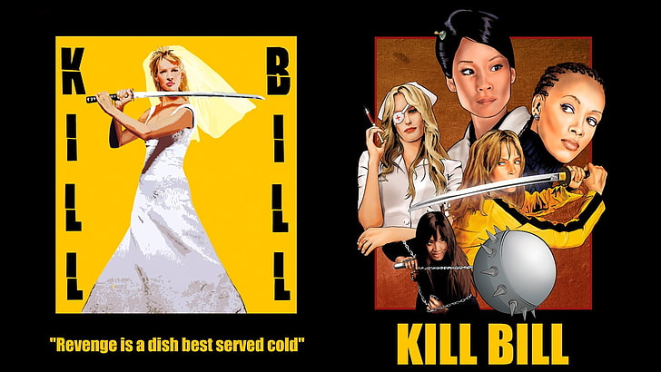movies, Kill Bill, brides, Gogo Yubari, group of people, women
