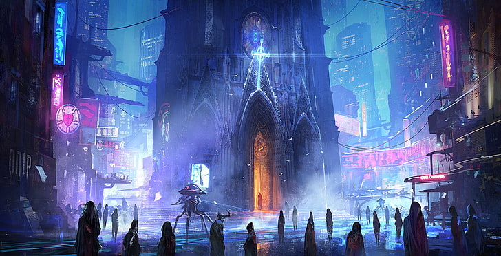 sci-fi-city-building-cathedral-wallpaper-preview.jpg