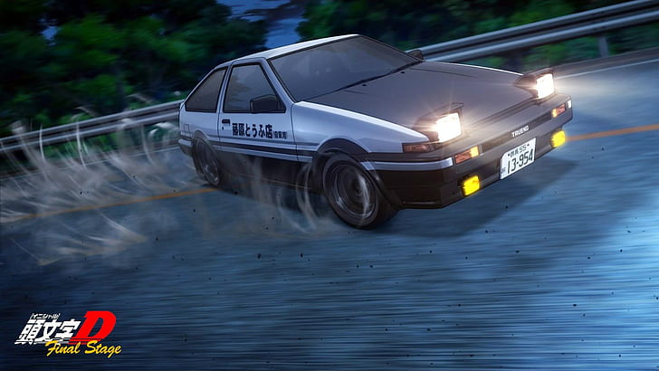 initial d final stage, mode of transportation, land vehicle