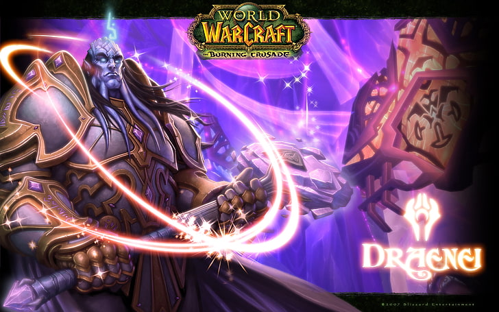 World of Warcraft, draenei, World of Warcraft: The Burning Crusade, HD wallpaper