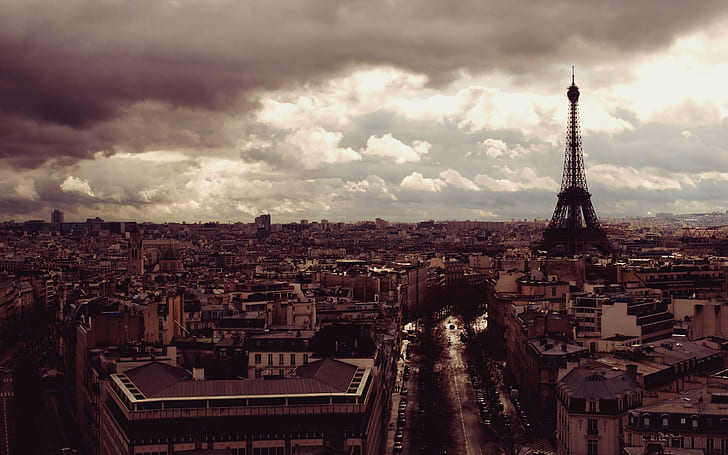 Paris, Eiffel Tower, cityscape, France, HD wallpaper