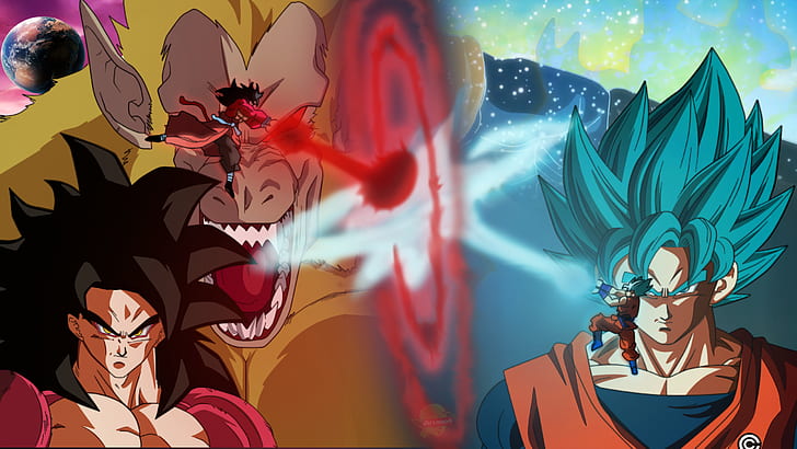 Anime, Super Dragon Ball Heroes, Cunber (Dragon Ball), Goku, HD wallpaper