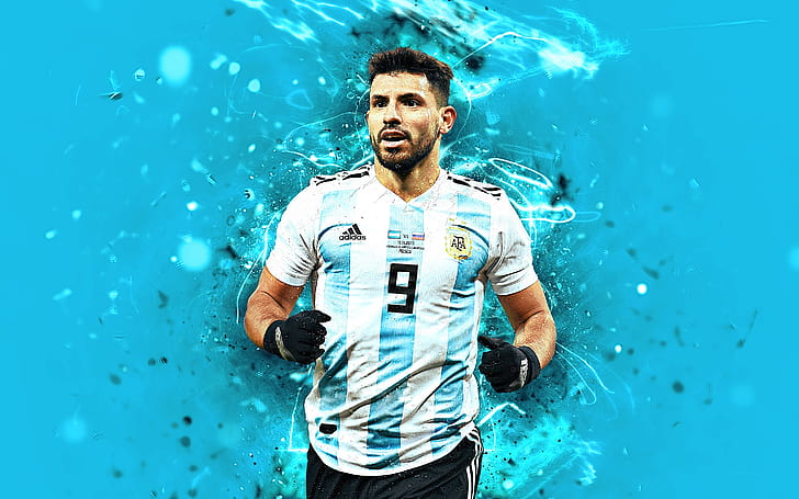 Soccer, Sergio Agüero, Argentinian, Kun Aguero, HD wallpaper