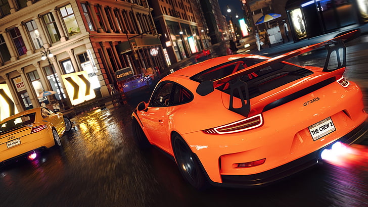 Need For Speed game application, The Crew 2, video games, transportation, HD wallpaper