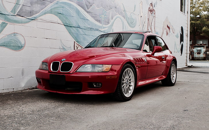 car, tuning, BMW, M coupe, mode of transportation, land vehicle, HD wallpaper