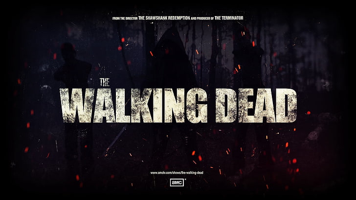 The Walking Dead wallpaper, TV, text, western script, communication, HD wallpaper