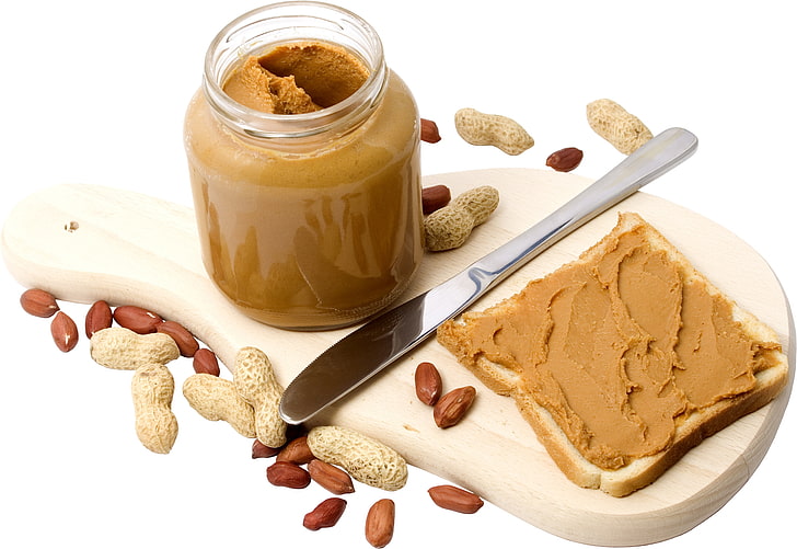 peanut butter, food and drink, freshness, sweet food, still life, HD wallpaper