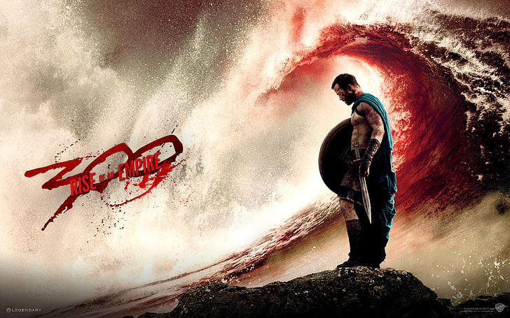 300 Rise of the Empire digital wallpaper, 300: Rise of an Empire