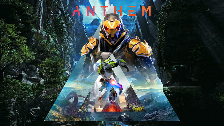 Anthem, EA Games, Javelins, RPG, Bioware, Co up game, HD wallpaper
