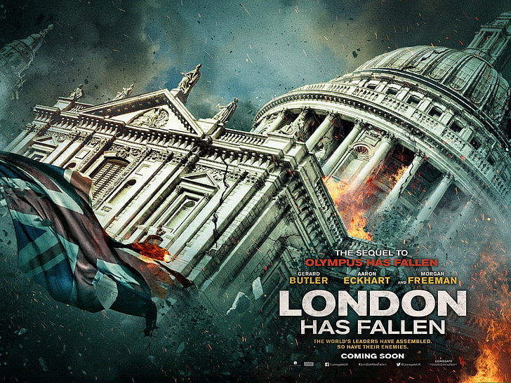 london has fallen, movies, 2016 movies, architecture, built structure, HD wallpaper