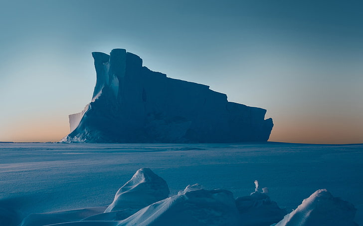 Iceberg Google Pixel Stock HD, sea, water, sky, beauty in nature, HD wallpaper