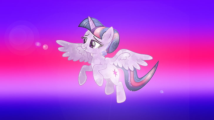 white unicorn illustration, My Little Pony, Twilight Sparkle, HD wallpaper