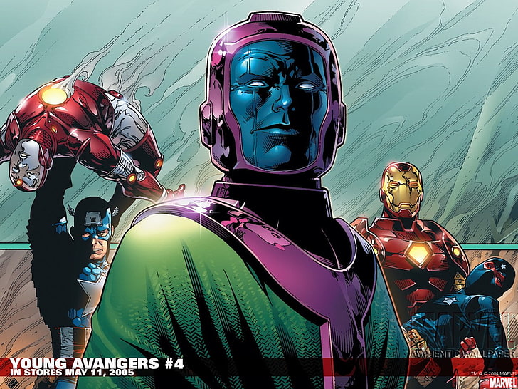 Comics, Young Avengers, Captain America, Iron Man