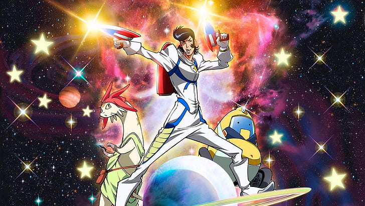 space dandy, meow