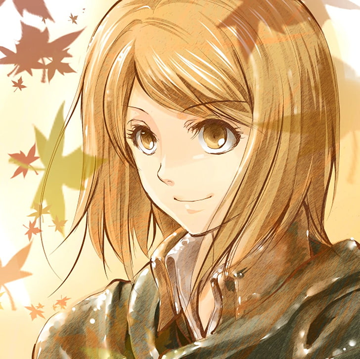 female character with brown hair, Shingeki no Kyojin, Petra Ral, HD wallpaper