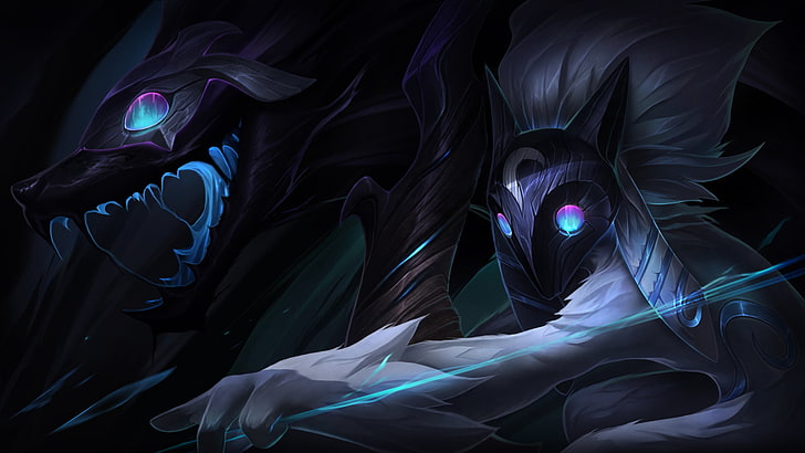painting of monster, lol, League of Legends, Riot Games, moba, HD wallpaper