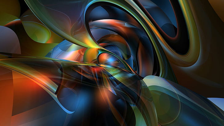 Abstract Designs, abstract 3d illustrations, 3d and abstract, HD wallpaper