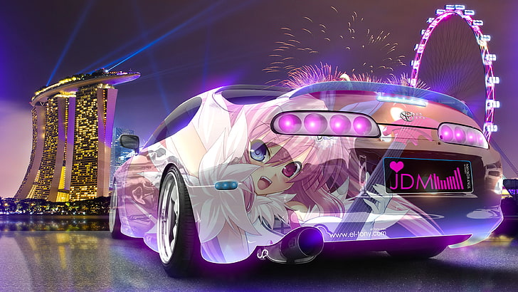 HD wallpaper: anime, Colorful, JDM, Super Car, Tony Kokhan, Toyota Supra |  Wallpaper Flare