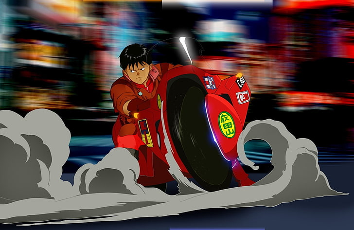 japan akira knight motor science fiction anime motorcycles kaneda 1500x974  Anime Akira HD Art