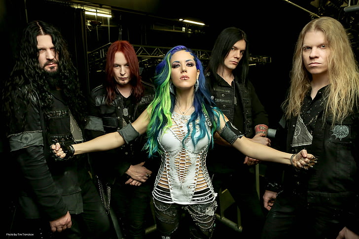 Metal, Melodic Death Metal, Arch Enemy, The Swedish group, Alissa White-Eye, HD wallpaper