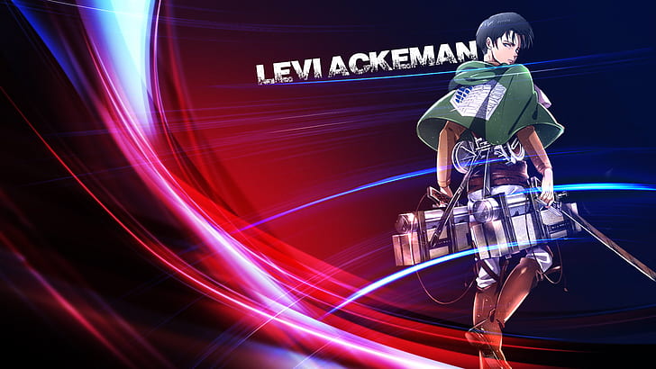 Anime, Attack On Titan, Levi Ackerman, HD wallpaper