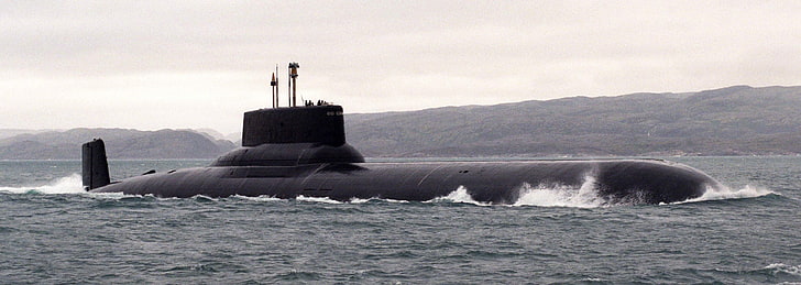 submarine, SSBN Typhoon, Proj. 941 Akula class SSBN, Russian Navy