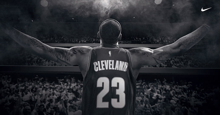 HD wallpaper: lebron james background, rear view, number, people, young  adult | Wallpaper Flare