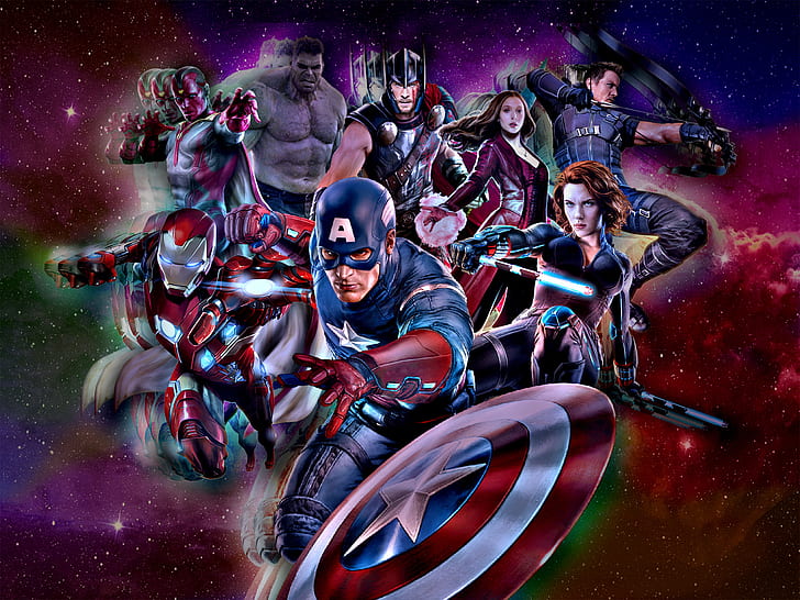 HD wallpaper: avengers, marvel, comics, hd, artwork, artist, digital art |  Wallpaper Flare
