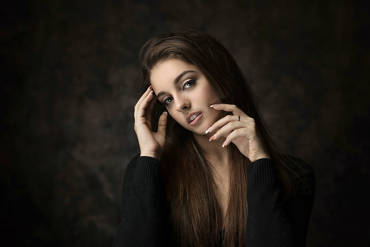 Models, Jana Tsvetkova, Girl, one person, young adult, beauty, HD wallpaper