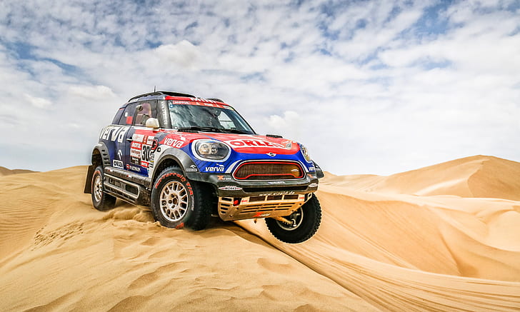 Sand, Auto, Mini, Sport, Desert, Machine, Race, Car, Rally, HD wallpaper