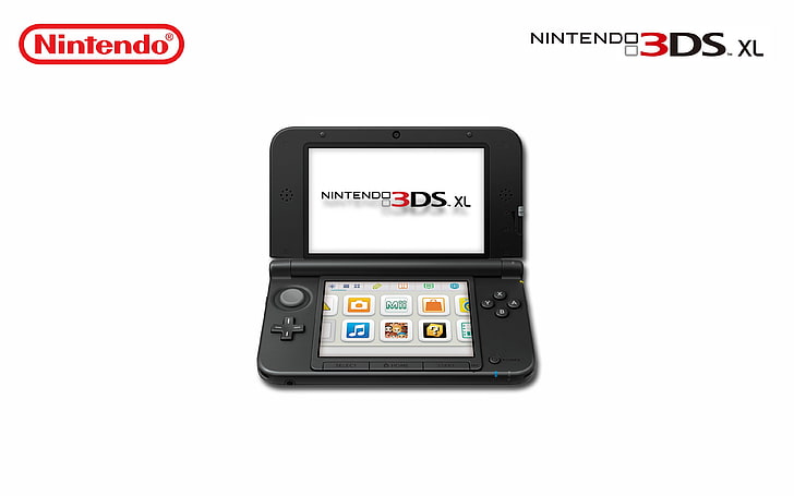 black Nintendo DS handheld console, video games, consoles, Nintendo 3DS