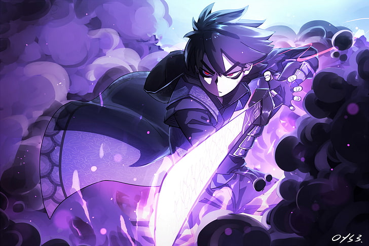 HD wallpaper: Anime, Killer Seven, Sword, Warrior, purple, indoors, arts  culture and entertainment | Wallpaper Flare
