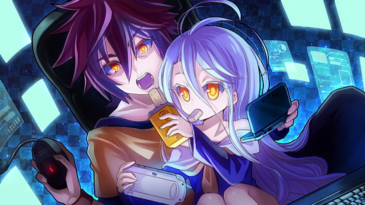 Featured image of post Iphone Sora No Game No Life Wallpaper One of the main characters in no game no life