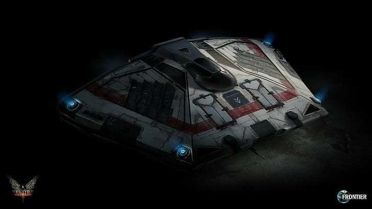Elite, Elite: Dangerous, space, Sidewinder (spaceship), HD wallpaper