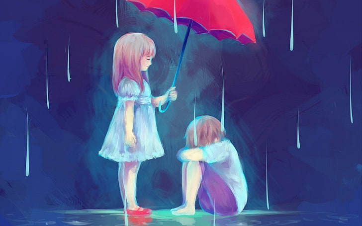 640x960px Free Download Hd Wallpaper Girl Holding Umbrella In