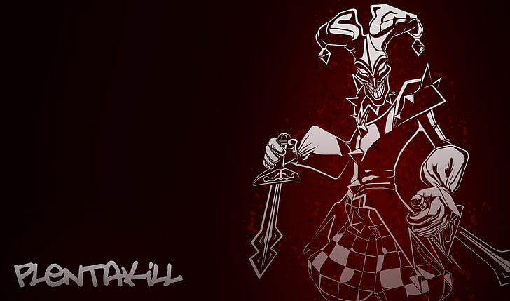 LoL Shaco wallpaper, Shaco (League of Legends), art and craft
