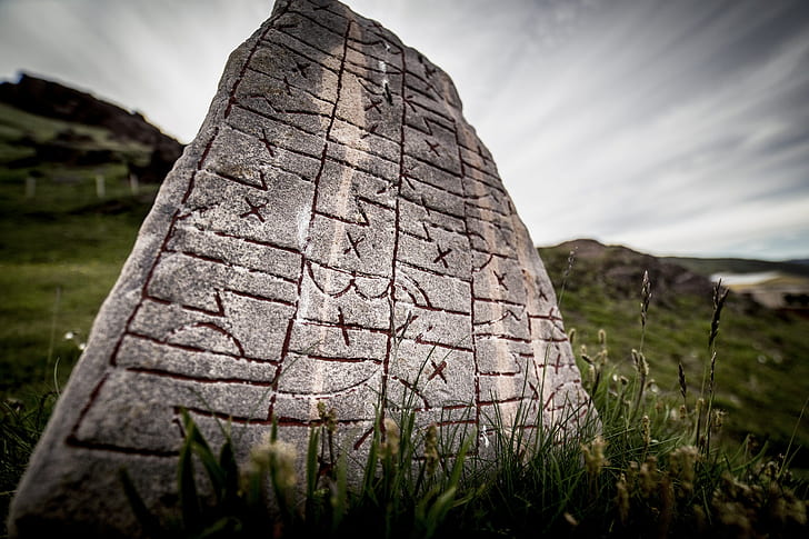 nature, viking, runes, North, Scandinavia, Norway, Sweden, Denmark, HD wallpaper