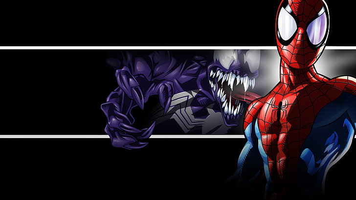 Ultimate Spider-Man, Venom, human body part, human bone, futuristic