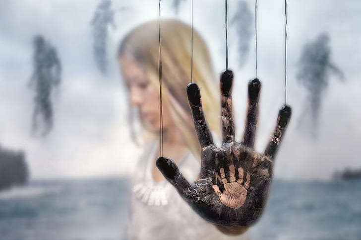 glass, background, hand, palm, death stranding