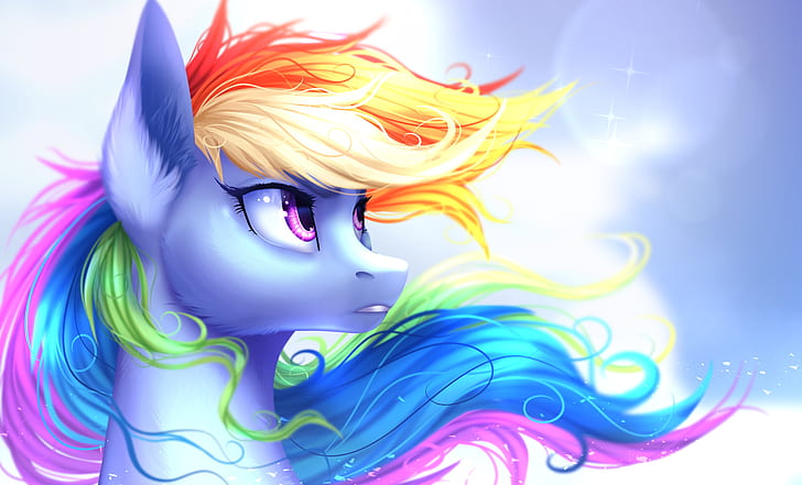 My Little Pony, Rainbow Dash, HD wallpaper