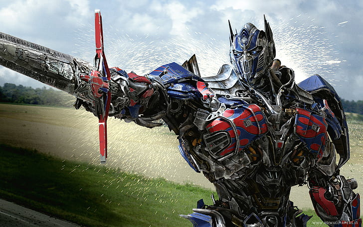 Optimus Prime in Transformers 4 Age of Extinction, HD wallpaper
