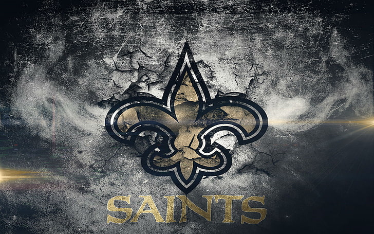 New Orleans Saints Cool Art saints logo HD phone wallpaper  Pxfuel